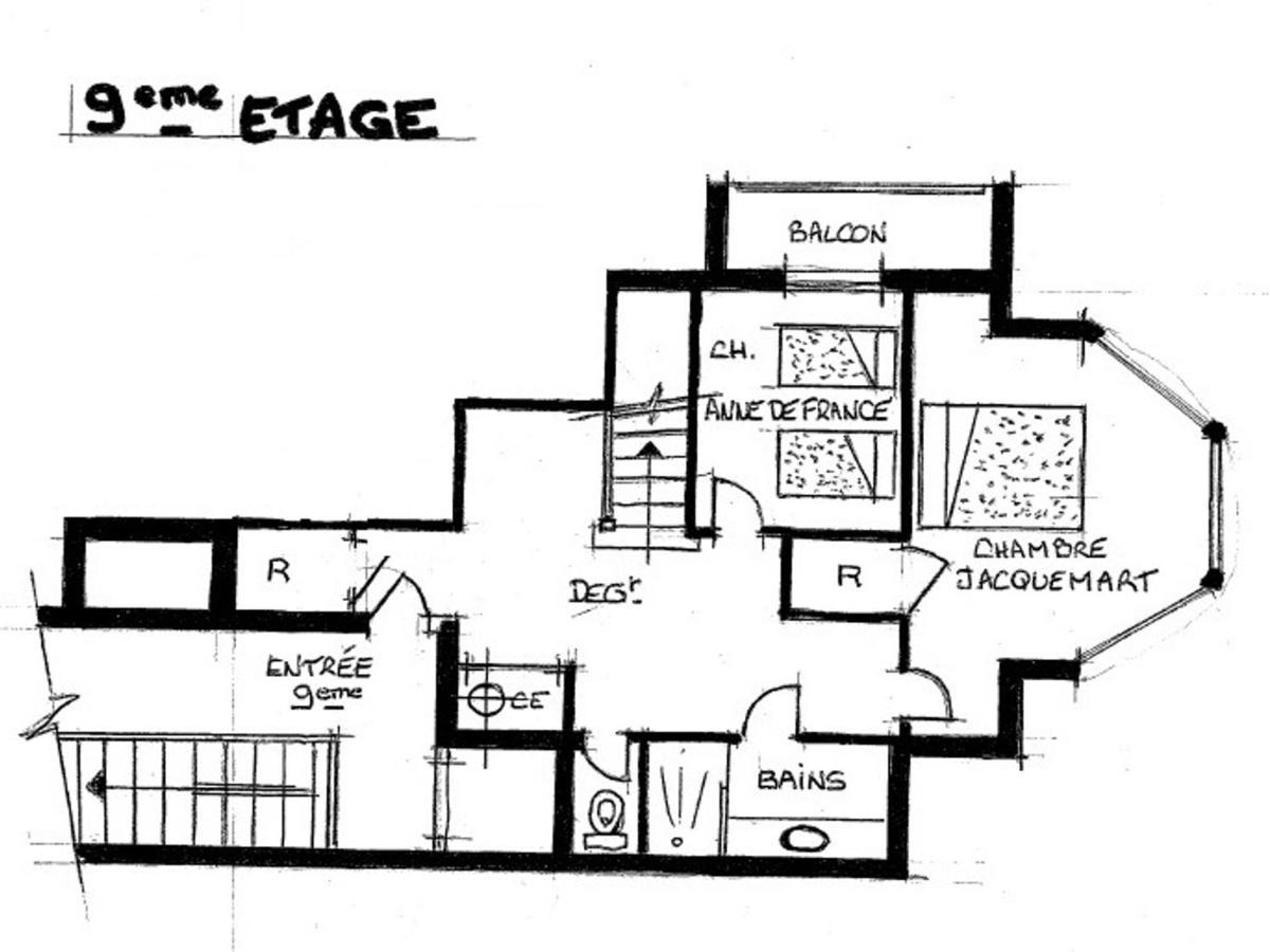 Appartement Panoramique Au Centre De Moulins Avec Terrasse, 2 Chambres, Et Equipements Modernes - Fr-1-489-412 Moulins (Allier) Exterior foto